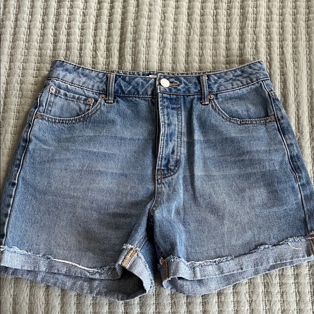 Forever 21 Light Blue Jean Shorts